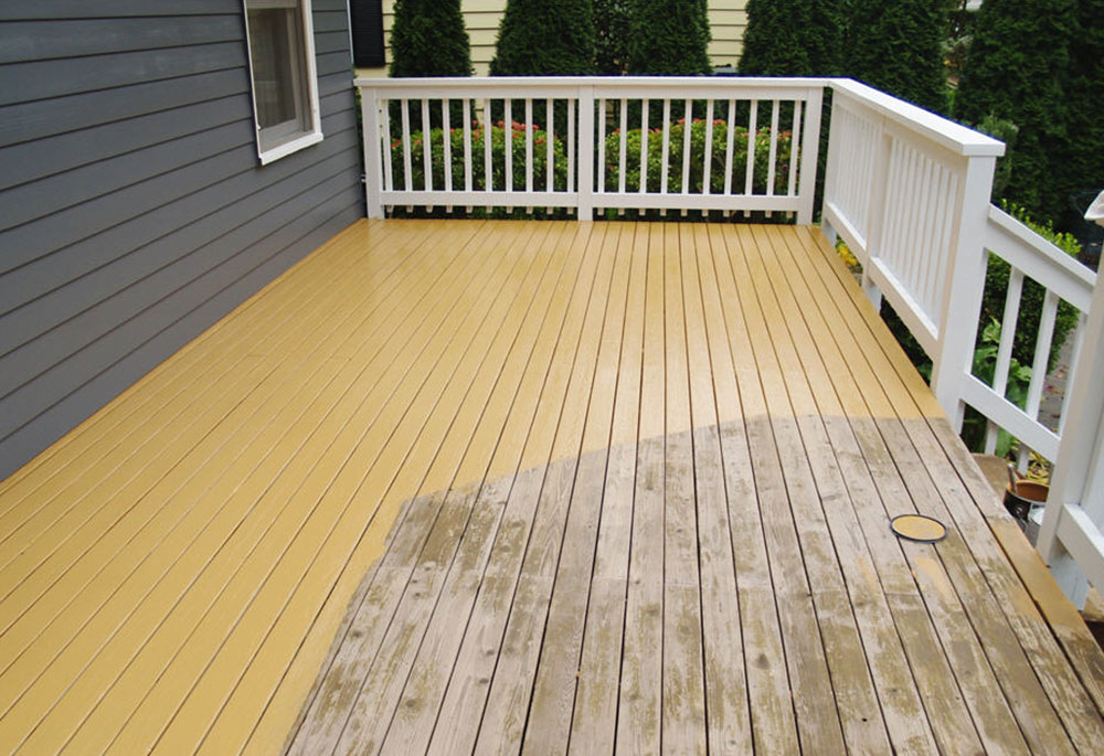 deck patio staining painting finishing services in aurora